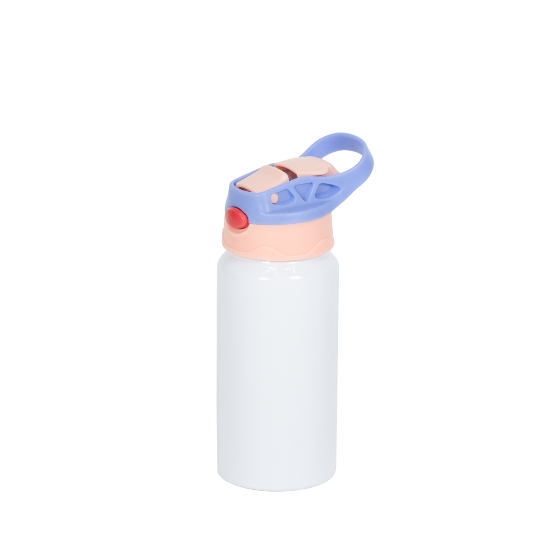Garrafa Alumínio Kids Rosa Claro e Lilás 500ml