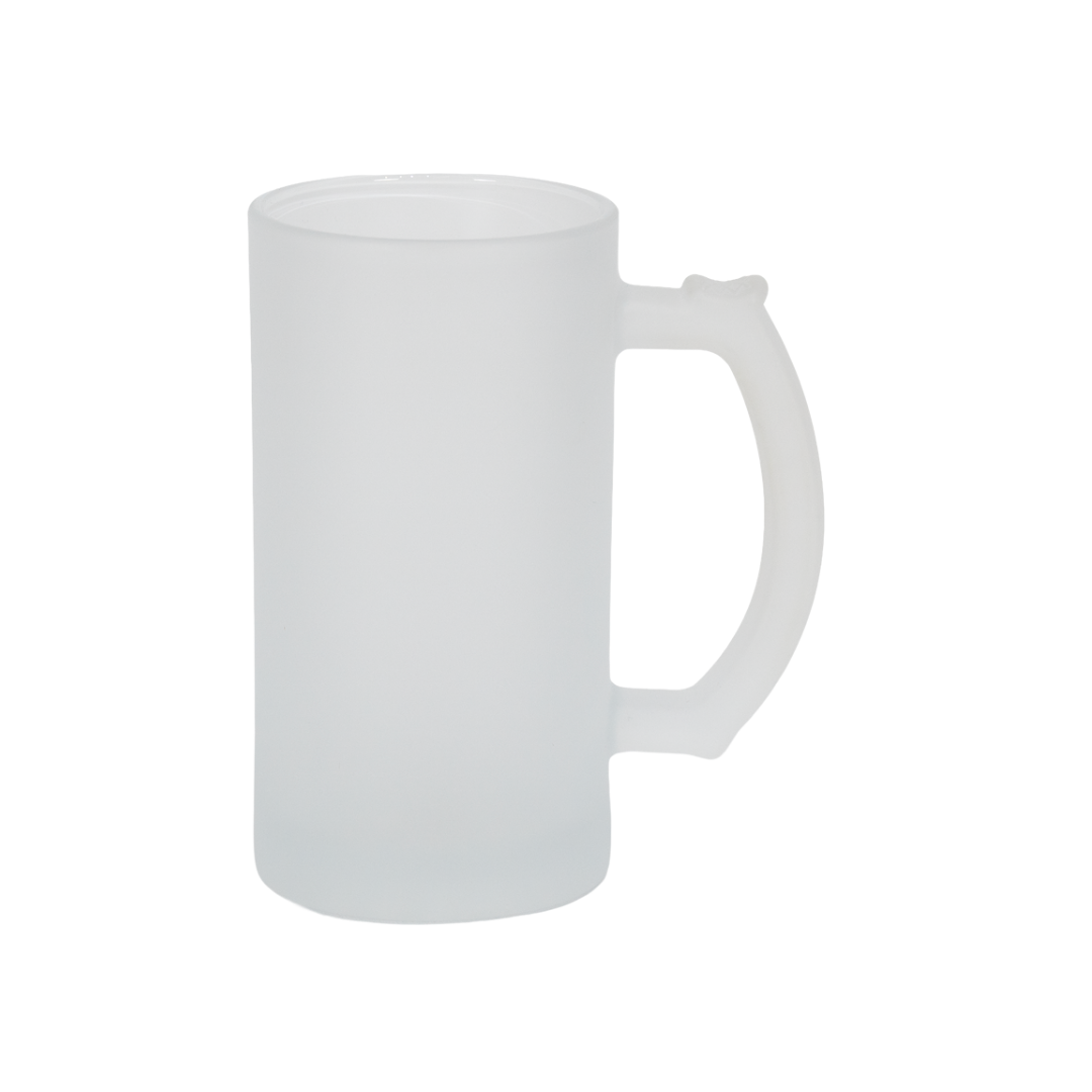 Caneca Vidro Jateado Chopp 475ml