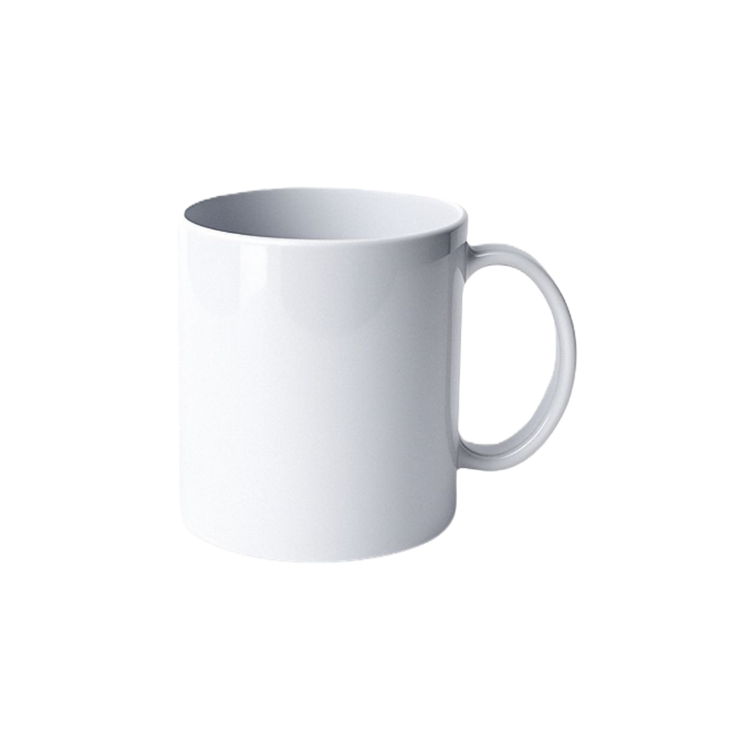 Caneca Branca Polímero 325ml